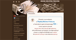 Desktop Screenshot of biblioteka.swiebodzice.pl